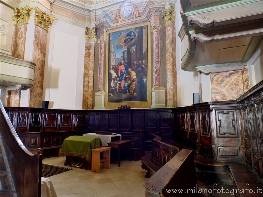 Lenta (Vercelli) - Coro della Chiesa parrocchiale di San Pietro